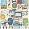 Echo Park Bible Stories Noah's Ark 12x12 Element Stickers Sheet